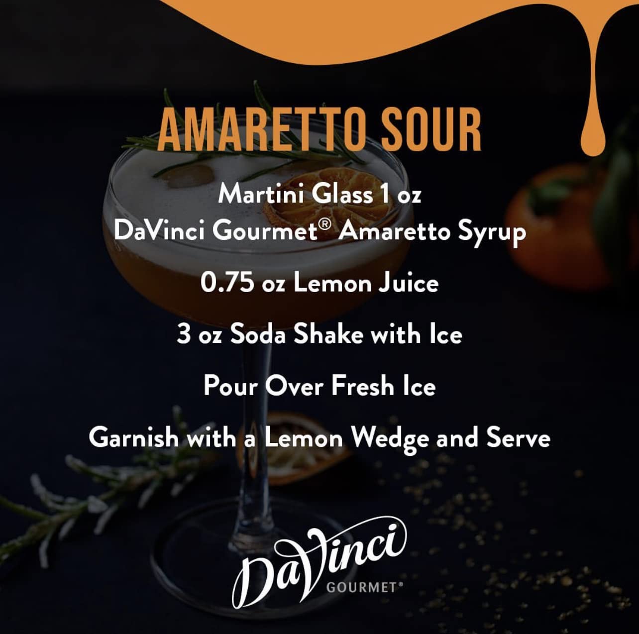 DaVinci Gourmet Classic Amaretto