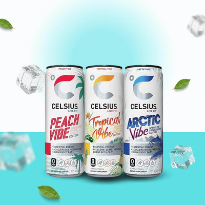 Celsius Sparkling Energy Drink Healthy and Refreshing ( 6 Pack )