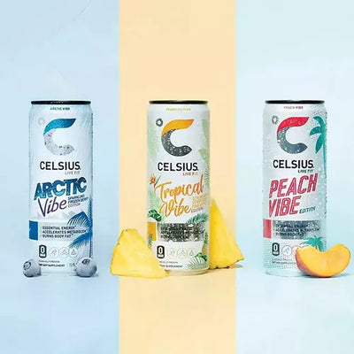 Celsius Sparkling Energy Drink Healthy and Refreshing ( 6 Pack )