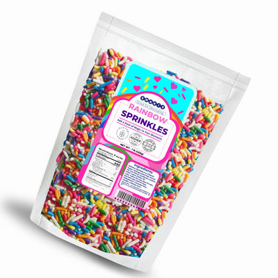 Rainbow Sprinkles Cupcake Sprinkles - (1 lb) by Snakis